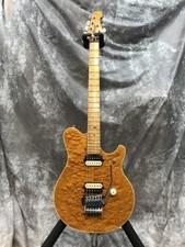 Music Man AXIS EX Hybrid in Japan hergestellte E-Gitarre gelb