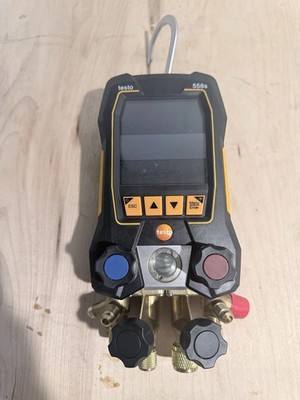 Testo 558s 4-Valve Smart Digital Manifold A2L/A3 Compatible Lightly Used Tested