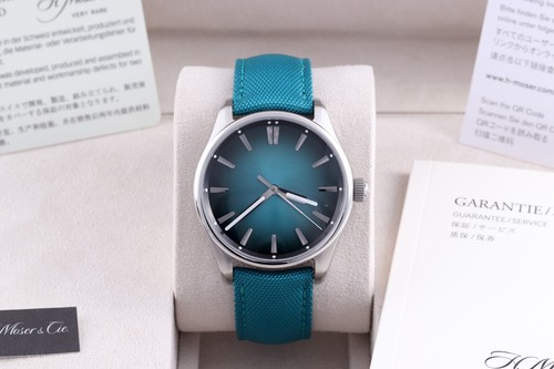 H. Moser & Cie Pioneer Centre Seconds 42.8mm Blue Lagoon 3200-...
