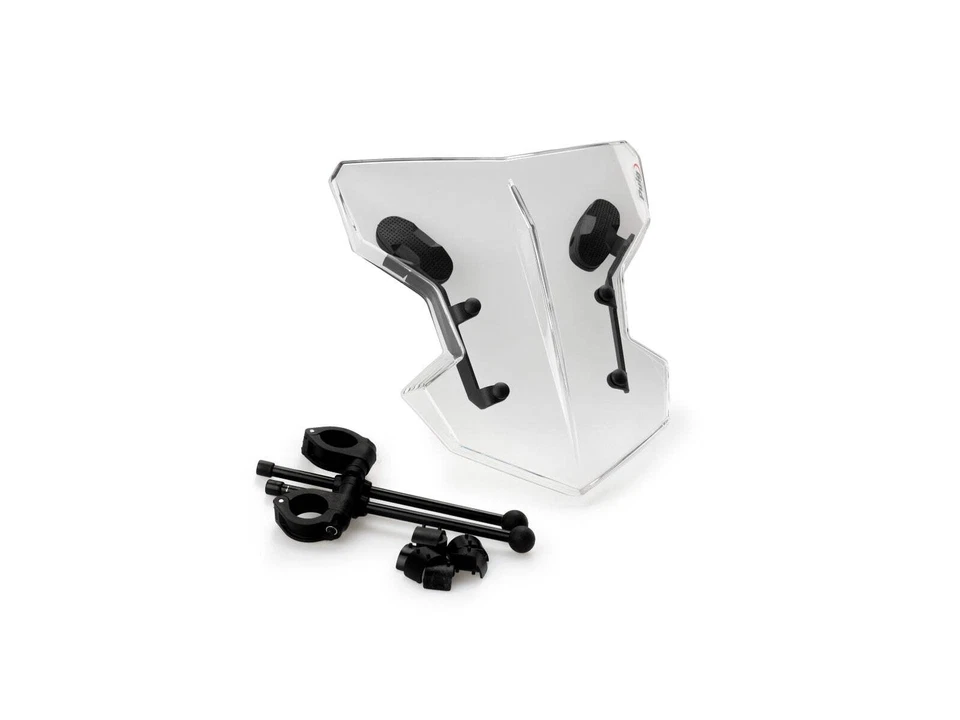 Parabrisas Puig Flanker Pantalla Transparente para Ducati Hypermotard 796 (10-13) Foto 3 de 4
