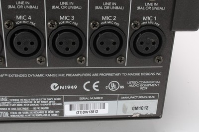 Mackie SR24.4 VLZ PRO SR24.4-VLZPRO 24 Channel Mixer Studio Audio
