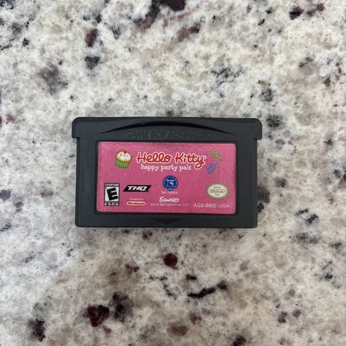 Hello Kitty Happy Party Pal (Nintendo Gameboy Advance GBA) Cart Only