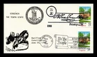 US COVER VIRGINIA STATEHOOD BICENTENNIAL FIRST DAY ISSUE DUAL HAND CANCEL