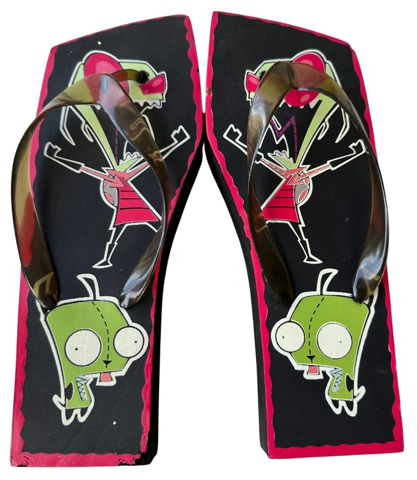 Nickelodeon's Invader ZIM TV Series Sandals Adult Unisex Size M 6.5-7.5 (READ)