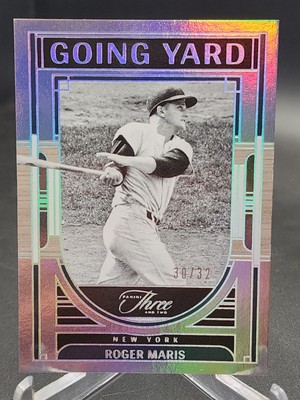 2024 Panini Three and Two Baseball #8 ROGER MARIS Going Yard /32