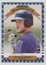 2019 Panini Donruss Diamond Kings Independence Day Trevor Story #27 q2s