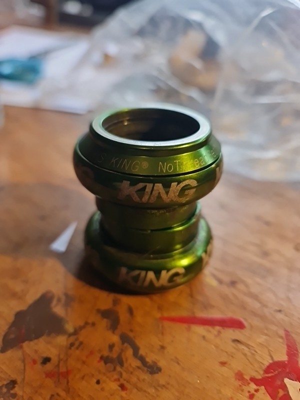 Chris King 1 1/8" 1.125inch Headset In Rare Green