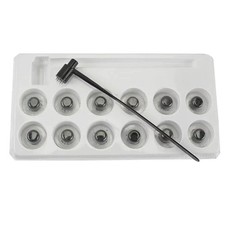 7 Star Needle Plum Blossom Dermal Hammer Set 13pcs Replaceable Heads Kit Therapy