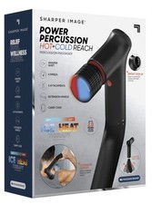 Sharper Image Powerboost Pro Massage Gun - Black