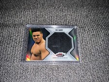2012 Finest UFC Jumbo Fight Mat Relics FFJMPB Pat Barry (Mat Relic Black Piece)