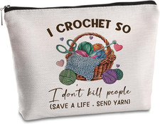 Crochet Makeup Bags for Women Crochet Gifts for Crocheters Cosmetic Bag Crochets