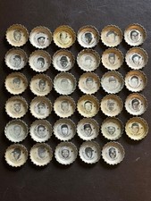 Coca-Cola National All-Stars 1967 tapas de botella Comp. Set Aaron Mays Rose