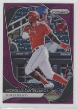 2020 Panini Prizm Tier III Purple Nick Castellanos Nicholas #205 1u6