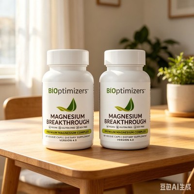 2 Pack- essential Bioptimizers Breakthrough all 7 Magnesium forms, 60 capsules