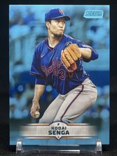 2025 Topps Stadium Club Kodai Senga Light Blue Foil #144 New York Mets