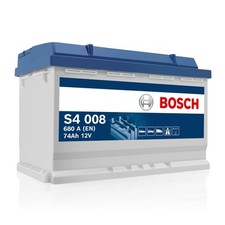 S4 008 Batteria Auto 74 A/h - 680 A - Batteria 12 V, Tipo 096, Piombo-acido per