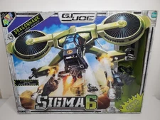 G.I. Joe Sigma 6 Dragonhawk Heavy Armor Dropship - 2006 - New Open Box 