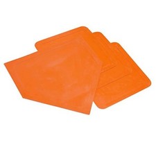 Throw Down Base Sets &ndash; Durable (Set of 4) Orange - Throw Down Base Set
