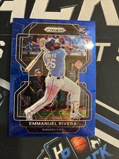 2022 Panini Prizm - Blue Velocity #82 Emmanuel Rivera ROOKIE CARD. Kansas City. rookie card picture