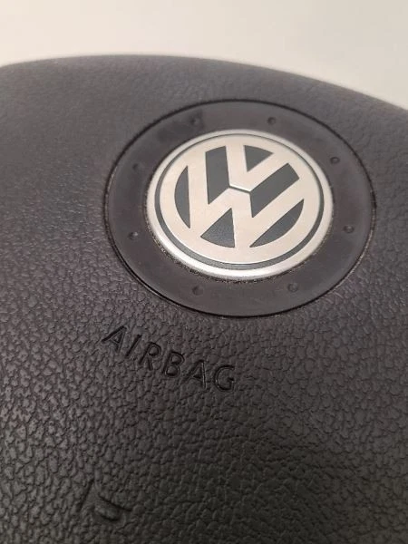 09 10 VOLKSWAGEN TIGUAN LH Front Driver Airbag Steering Wheel 3 Spoke 5N0880201 Foto 3 de 4
