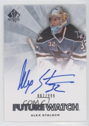Alex Stalock [Autograph] #270 2011 SP Authentic card