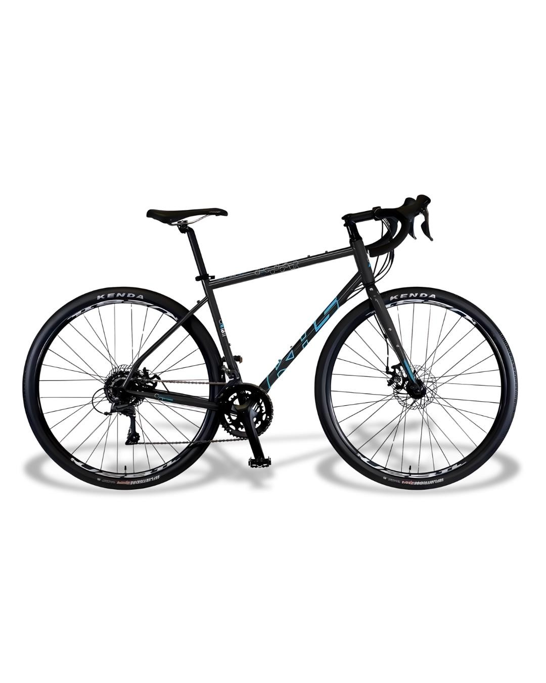 KHS GRIT 55 2025 Gravel Bike 2&times;8 Shimano Claris Cable Disc 700&times;40c Medium