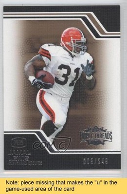 2008 Topps Triple Threads Sepia 8/249 Jamal Lewis #38 READ 0b2