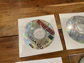 Lote de 5 juegos de disco suelto Sega CD: Night trap, NBA Jam, Heimdall, Tomcat Alley +