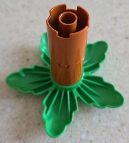 LEGO DUPLO - BROWN AND GREEN PALM - 10804 JUNGLE VINTAGE