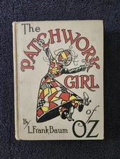 Patchwork Girl of OZ Baum 1st Reilly & Lee 1920, All 20 Color Plates Present VG+