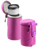 Navitech Purple Camera Lens Case For Fujifilm GF110mm f/2 R LM WR Lens