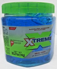 Wet Line Xtreme Professional Styling Gel 35.27 oz Extreme 24 hr Hold ( 1 Kg )