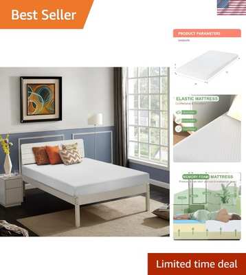 #ad #ad Medium Firm 5 Inch Twin Mattress Gel Memory Foam for Ultimate Pressure Relief $110.99