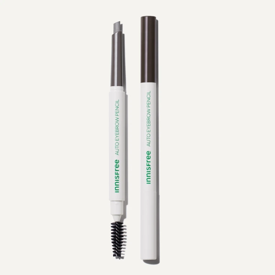 Lápiz de cejas automático Innisfree 0,3 g dibujo suave pincel incorporado K-Beauty Foto 2 de 4
