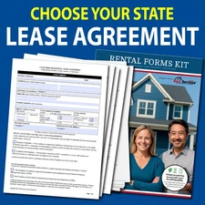 Lease Agreement – Rental Contract Form for Landlords | PDF or Mail