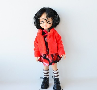 Doll clothes, outfit for doll 13 inch: Paola Reina, Les Cheries, Minouche