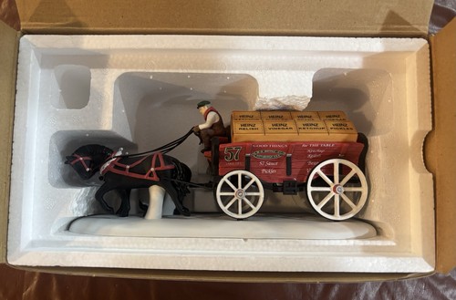Heinz 57 Hitch Horse Wagon Profiles Department 56 Figure - 1999 Ketchup Promo