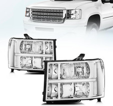 2007-2013 Sierra 1500 2007-2014 2500 3500 Headlight Assembly Compatible Replacem