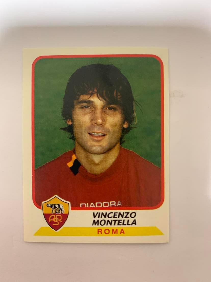 236★サッカー★vincenzo montella★prostars Calciatori Panini 2003/2004 Figurina Vincenzo Montella Roma