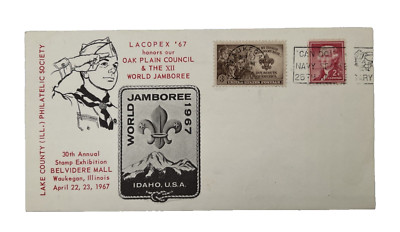 1967 World Jamboree First Day Cover   Boy Scouts Philatelic Cover   LACOPEX  67