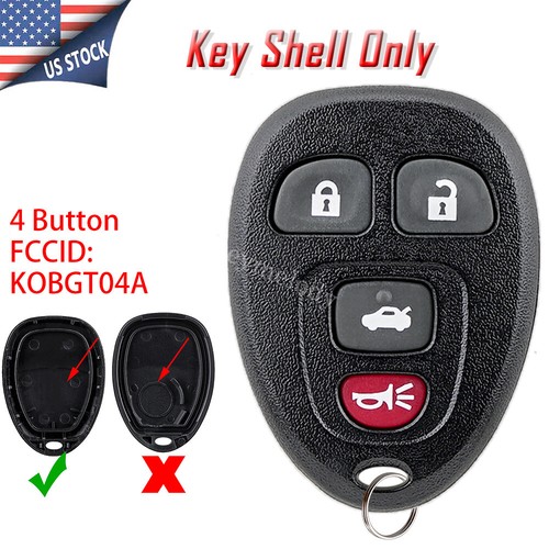 Car Key Fob Remote For Saturn Aura 2007-2009 - Pack Of 2 Keyless Entry Replacements