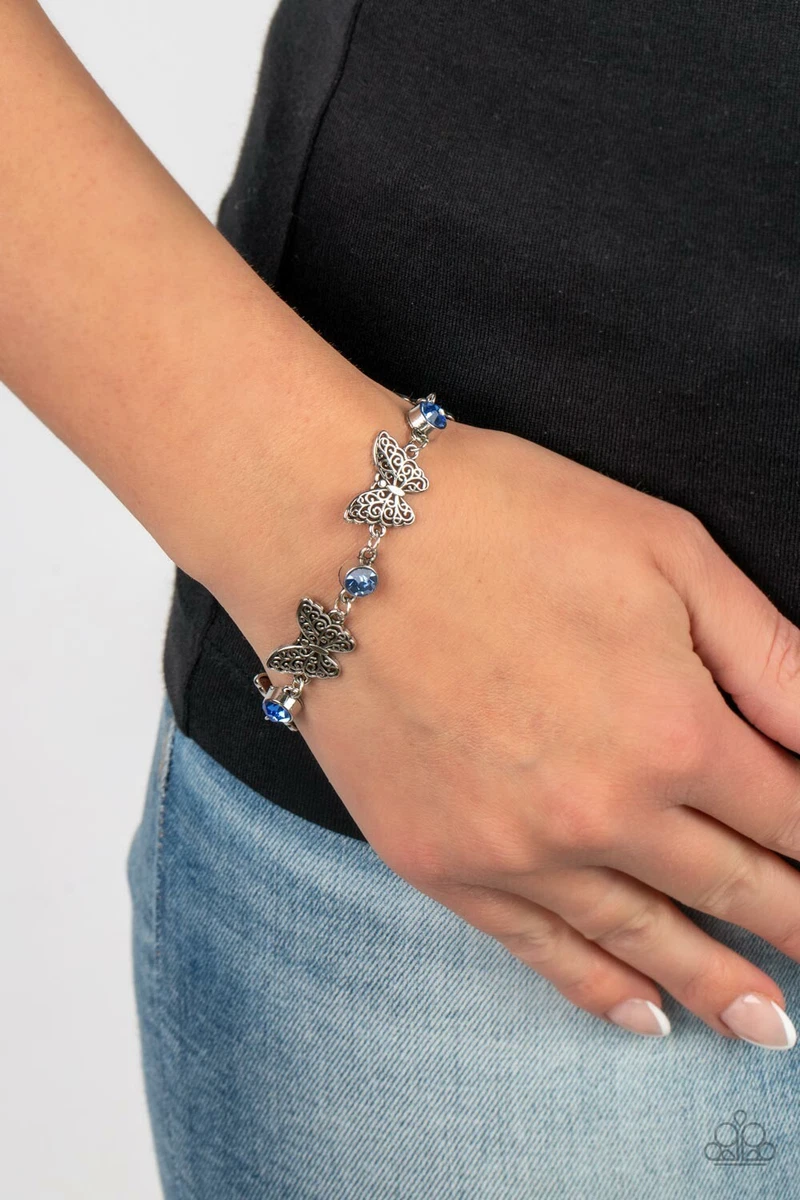 Paparazzi store butterfly bracelet