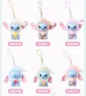 Miniso Stitch Eat Something Before Sleep Series Vinyl Figure Confirmed Blind Box - Foto 5