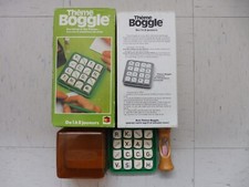Jeu de société vintage THÈME BOGGLE - Miro Meccano