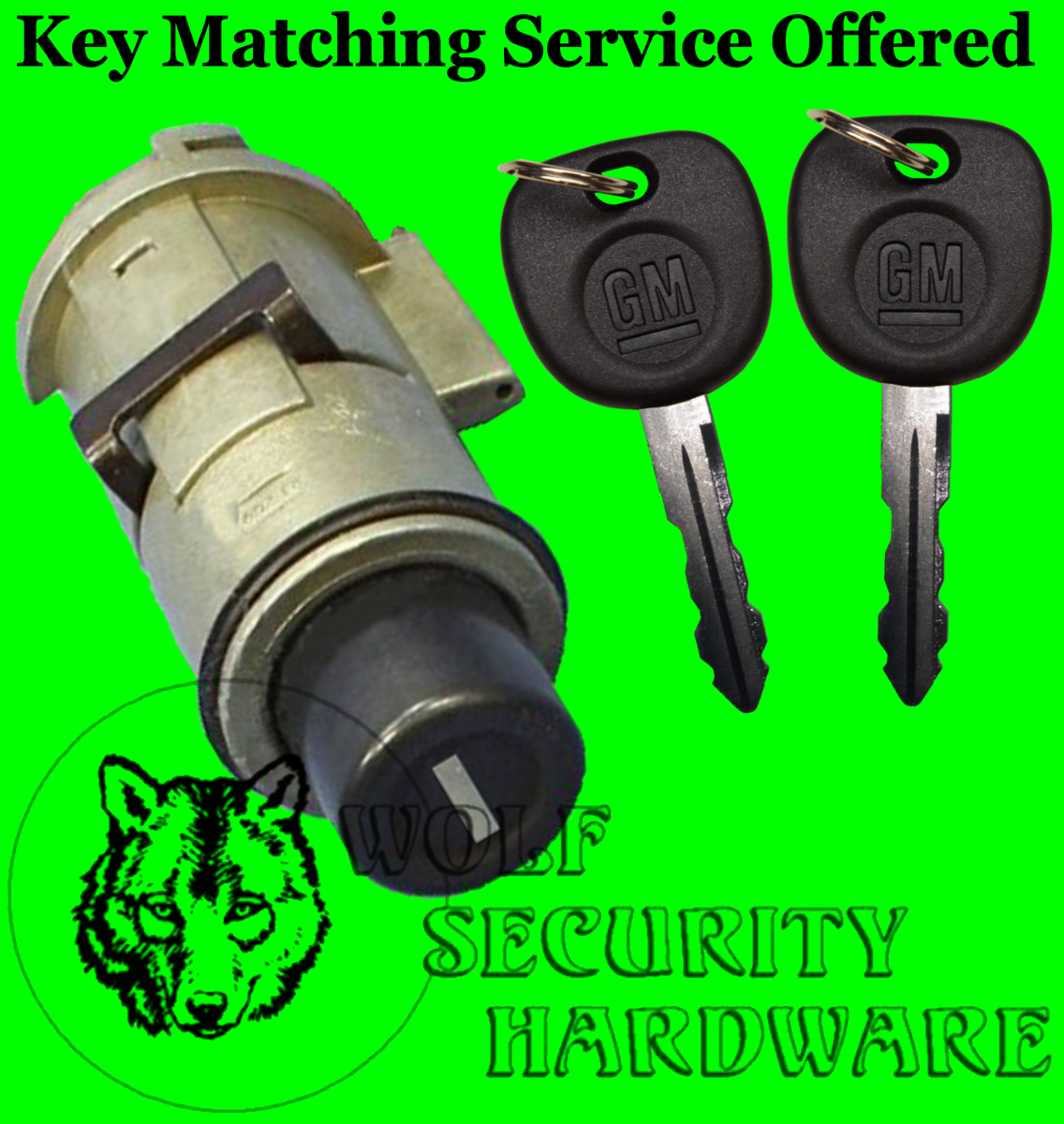 Chevy Suburban 00-02 OEM Ignition Key Switch Lock Cylinder – With 2 Keys (Strattec) - View #3