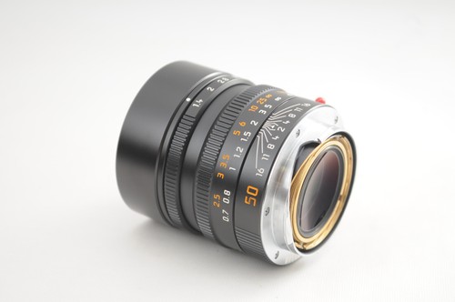 ☆302☆ TOP MINT in Porch LEICA SUMMILUX-M 50mm f1.4 ASPH. Black From JAPAN - Picture 5 of 18