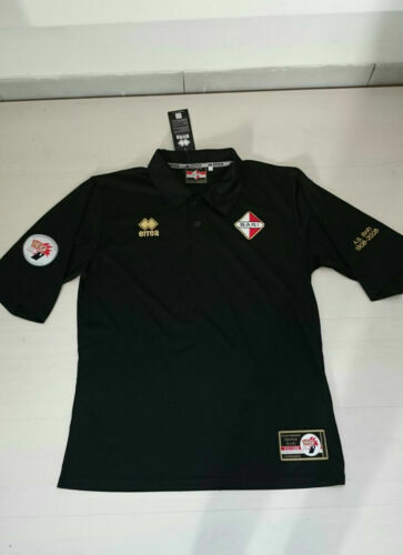Maglia SSC Bari Erreà Terza 2024/25 - Nero, Taglie S-M-L-XL, Vestibilità Semi-Aderente - Foto 9