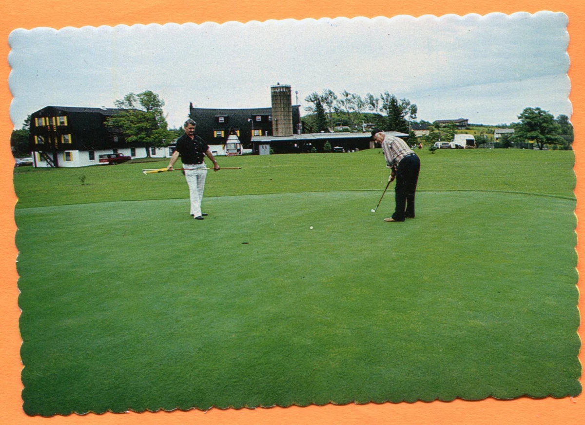 Wakefield, MI, Golf Course at Indianhead Mountain Resort, circa 1970s  Postcard | eBay