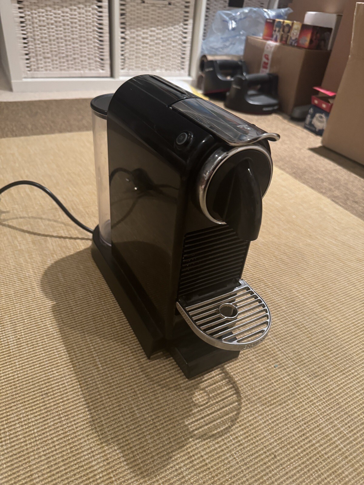 Nespresso CitiZ&Milk Capsule Coffee Machine Limousine Black FOR