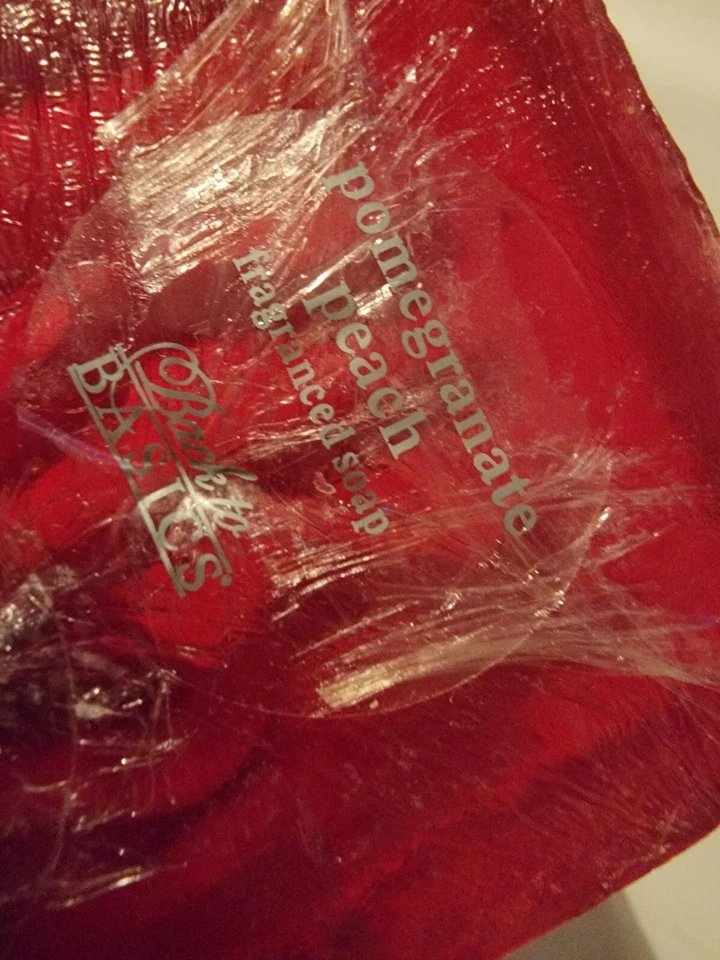 Sealed Bar Of Hand Soap Pomegranate Peach Fragranced Back To Basics - Image 3 of 3